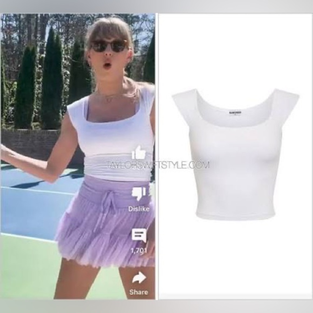 NWT Rumored Be Mine Top in White Size Small ASO TAYLOR SWIFT